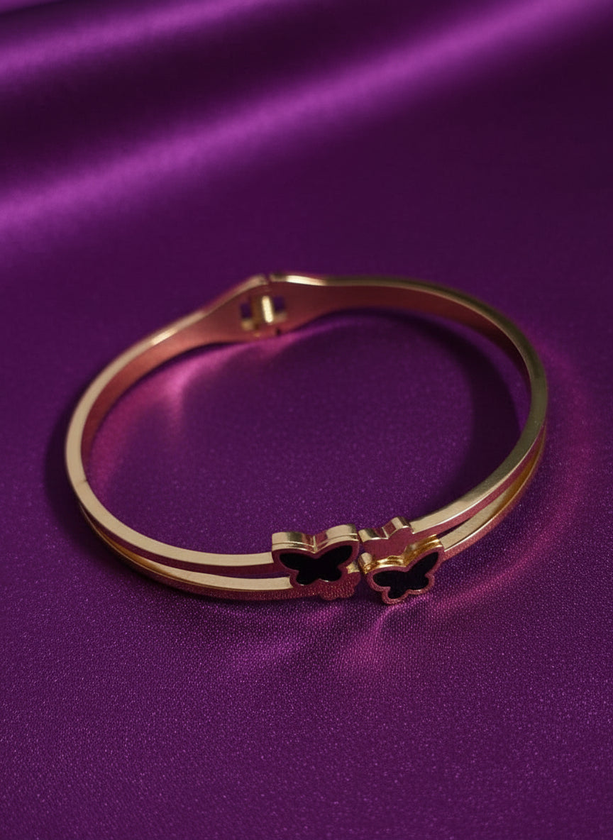 Gold Butterfly Bracelet - Anti Tarnish