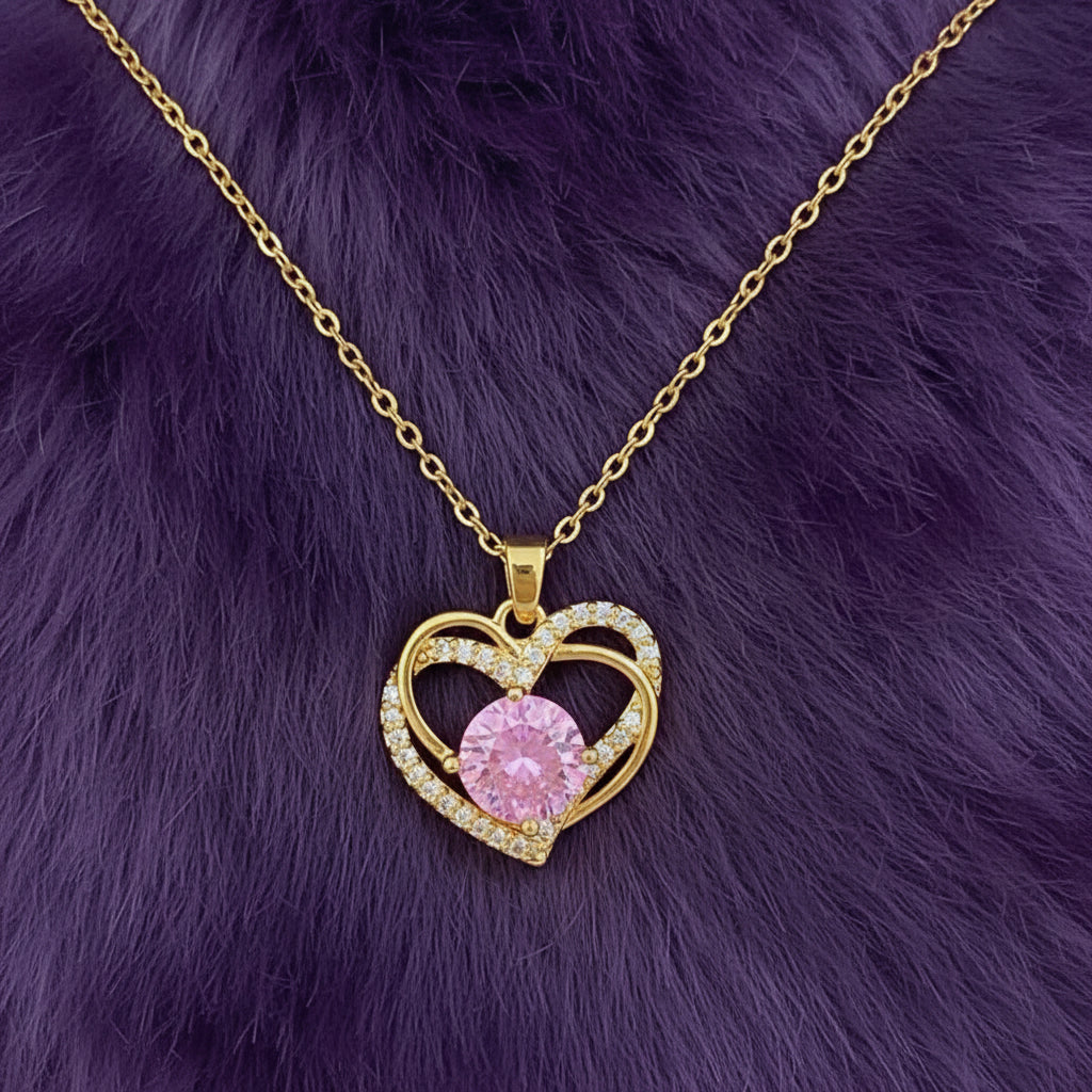 Dual Heart Diamond Chain