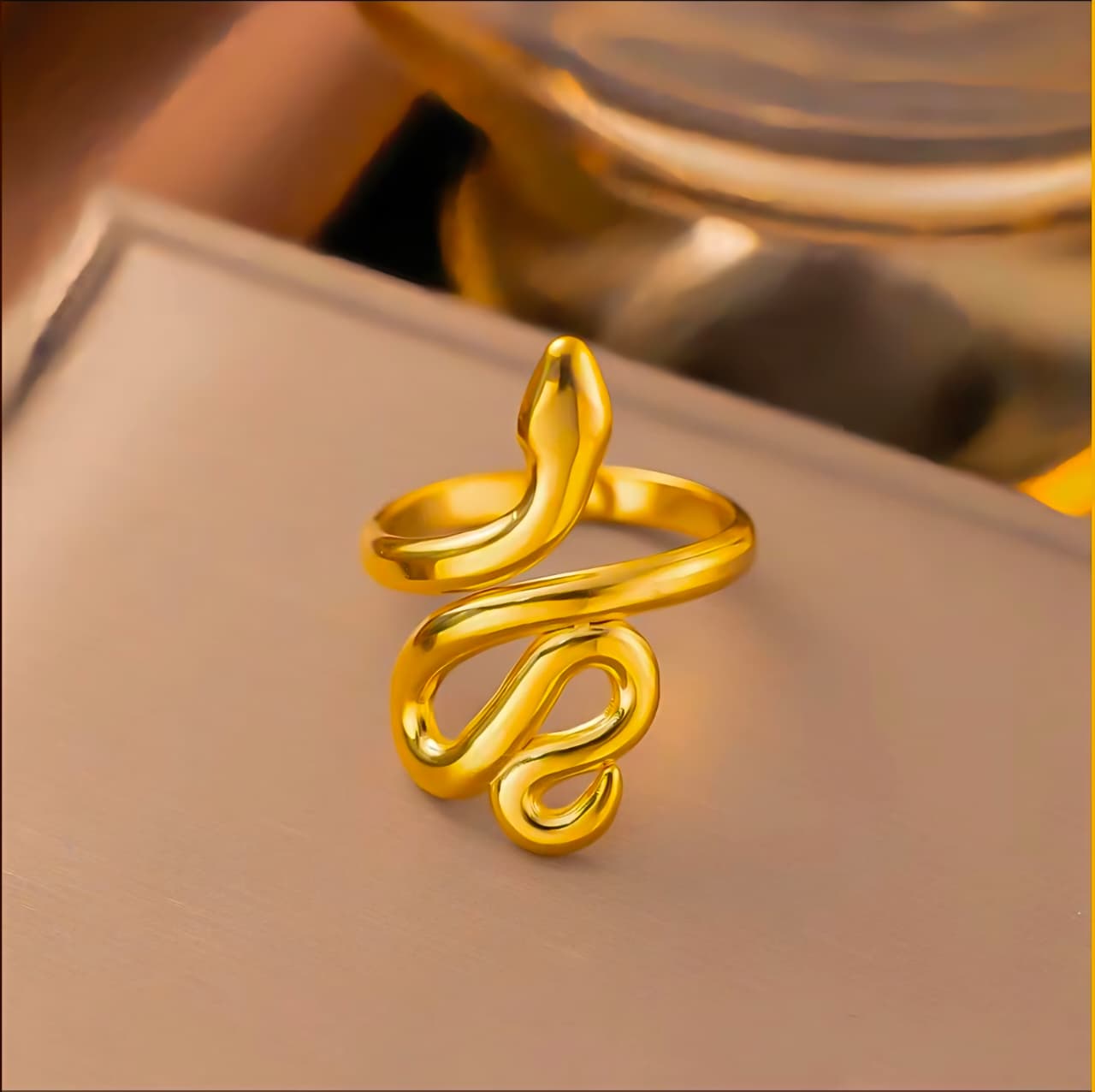 Snake Ring - Anti Tarnish